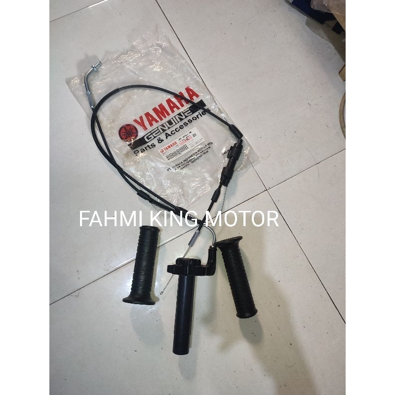 GAS SPONTAN YZ KABEL 2 CABANG SET KARET HANDGRIP RXKING RXK RXS RXR RXZ RZR