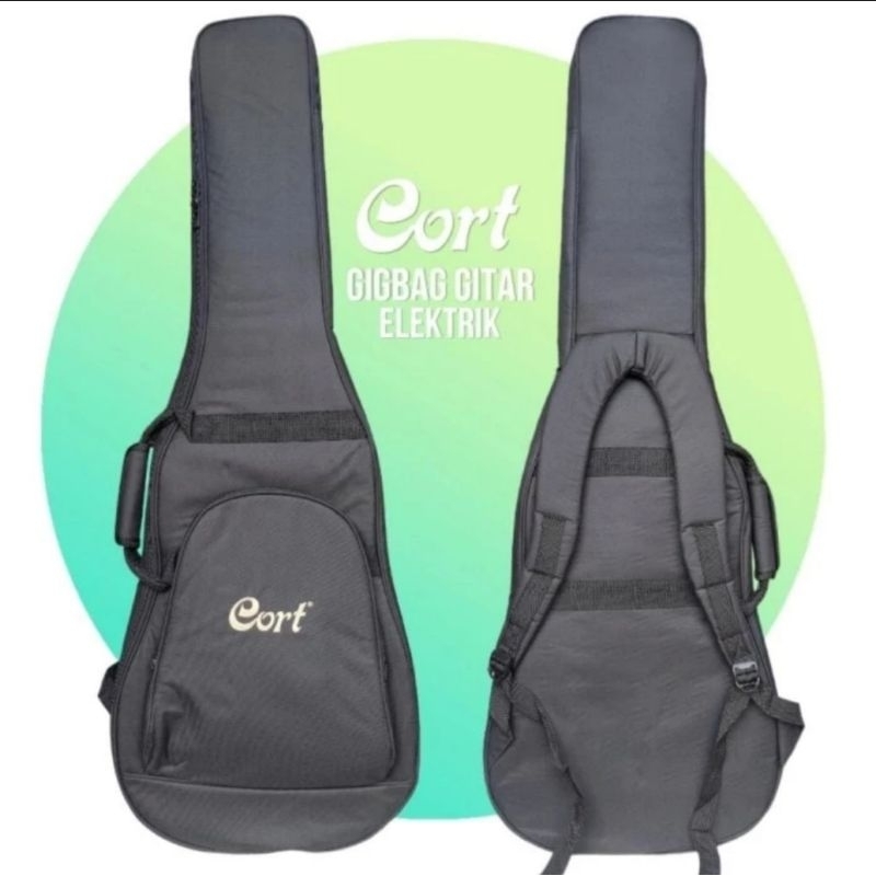 GIGBAG CORT GITAR ELEKTRIK, AKUSTIK, DAN BASS ORIGINAL MURAH