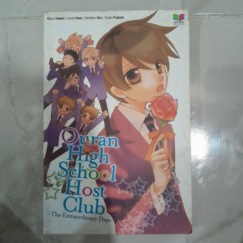 PRELOVE NOVEL OURAN HIGH SCHOOL HOST CLUB - THE EXTRAORDINARY DAYS - PENULIS BISCO HATORI YOICHI KAT