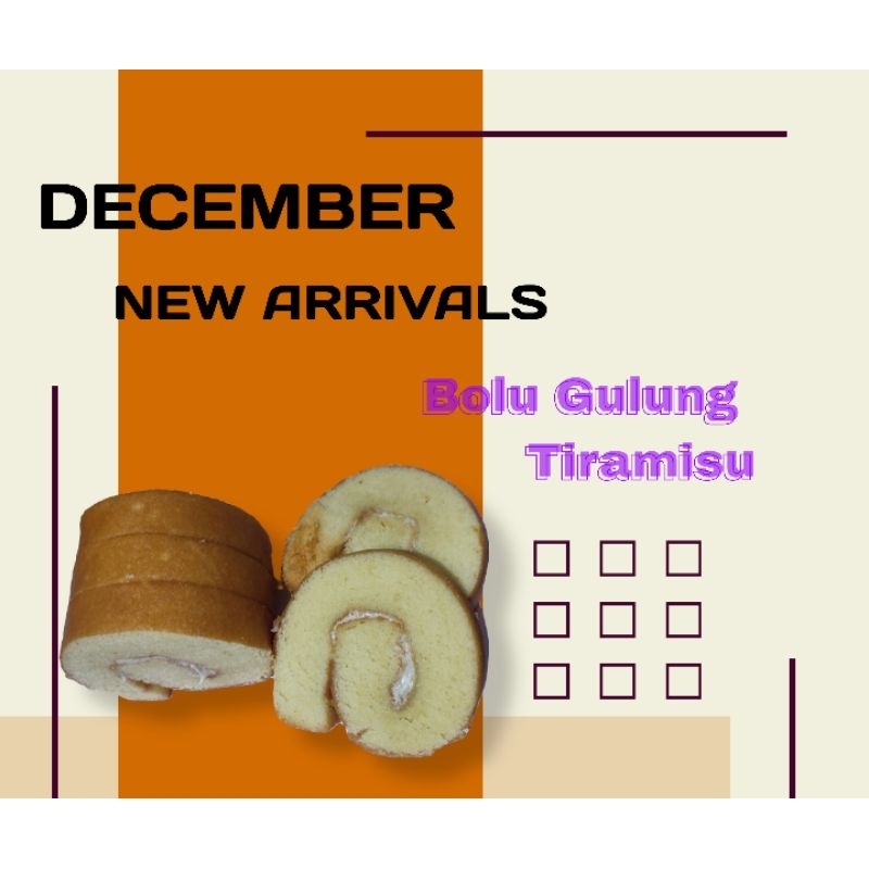 

Bolu Gulung Butter Premium Isi Lumeran Super Lembut Teman Abadi