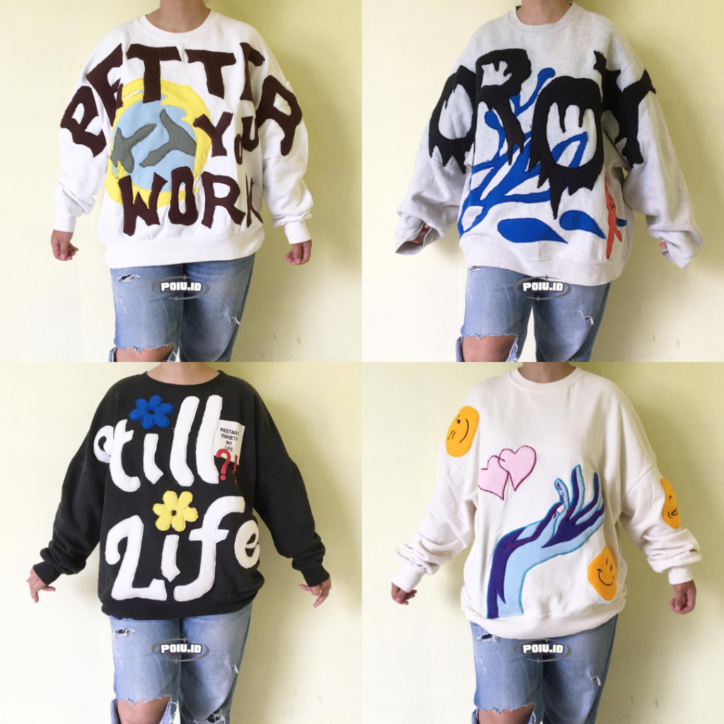 CREWNECK REWORKED / HOODIE REWORKED / NIKE FALME /JACKET RACING