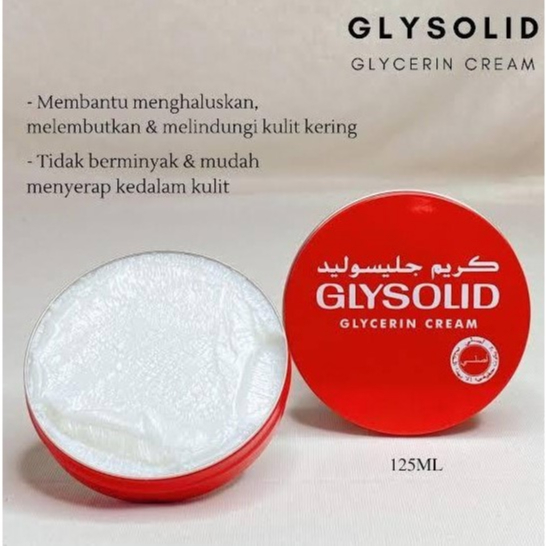 Glysolid Gliserin Cream 125 ml Made In Germany BPOM merawat kulit sensitif