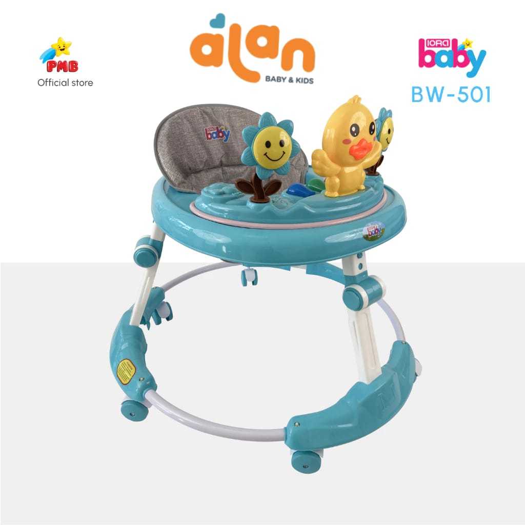 Baby Walker PMB Iora BW501 Mainan Duck - B/WI-BW501
