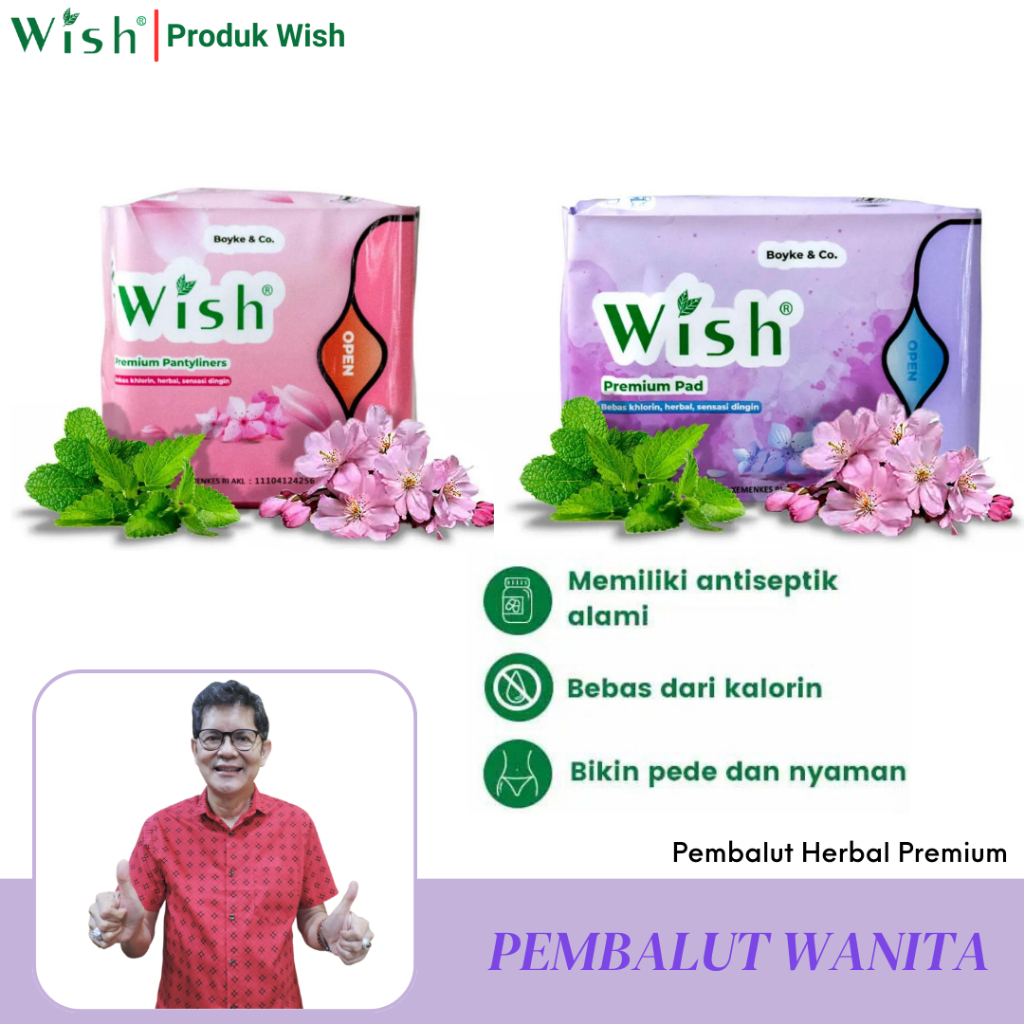 Pembalut Wanita Premium anti bocor by Dr Boyke