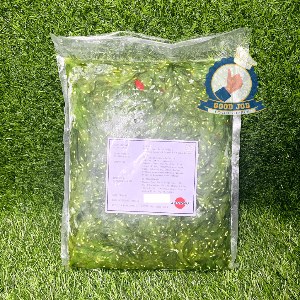 

CHUKA WAKAME SALAD RUMPUT LAUT 2 Kg | Chuka Wakame Frozen Seasoned Seaweed