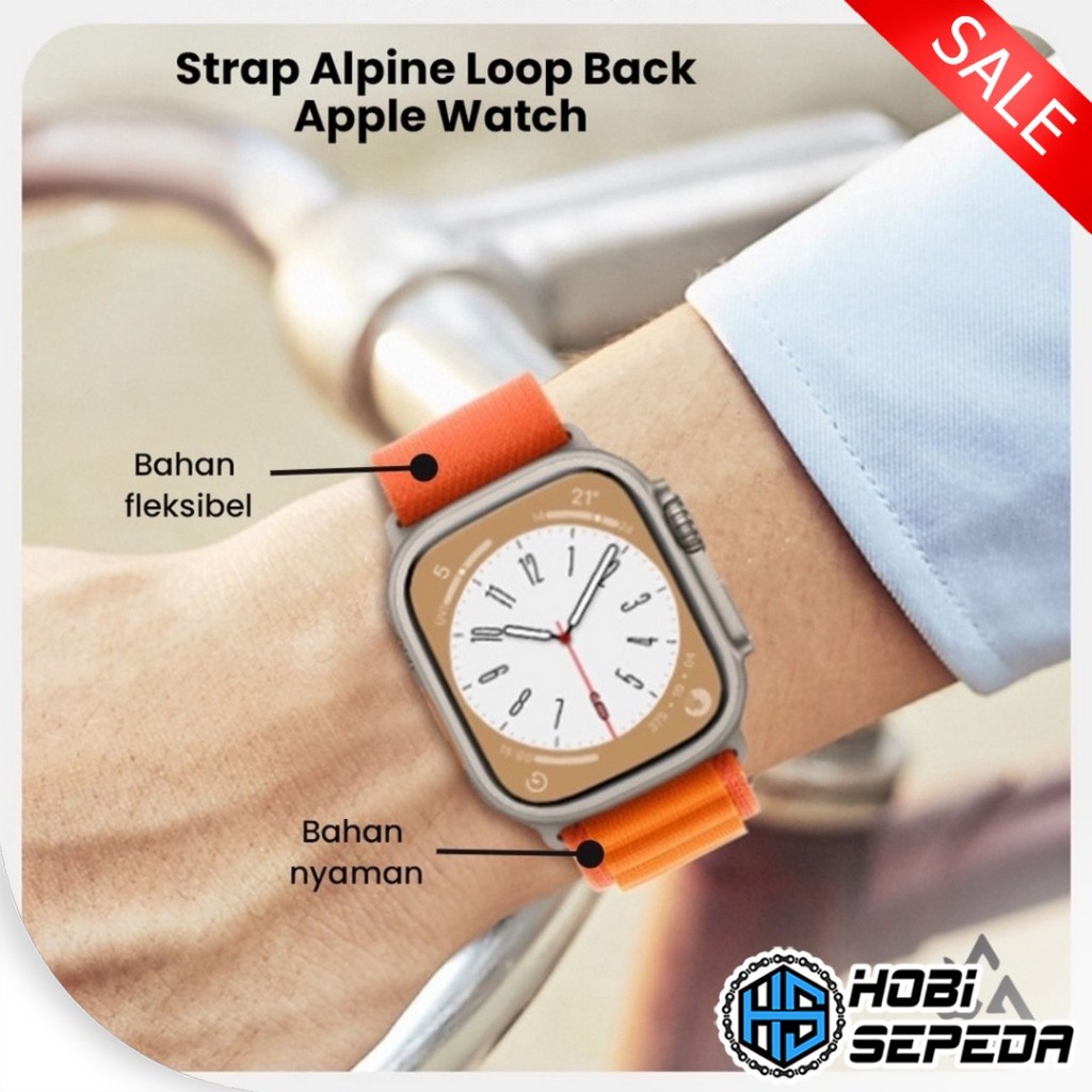 Tali Strap Applee Watch Bahan Kanvas Smartwatch T800,T900,T500,T55,dll