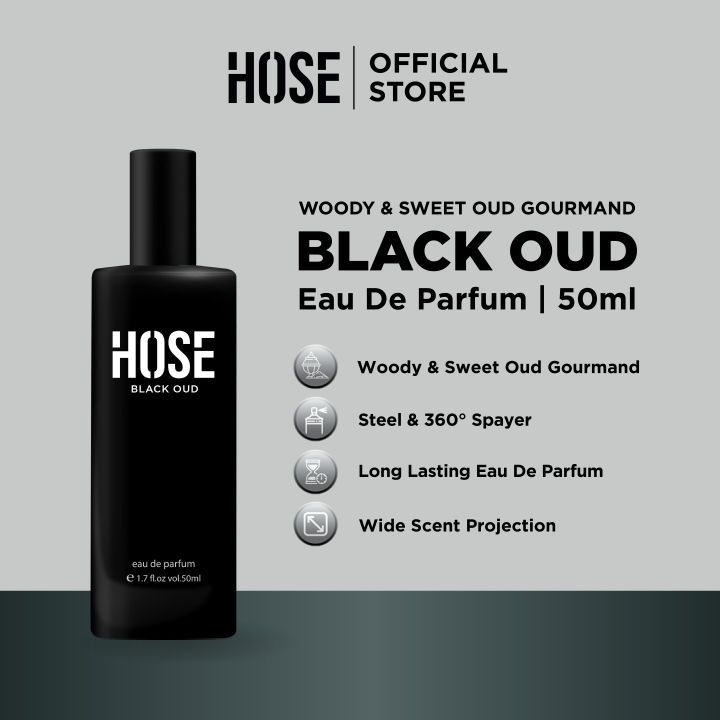 HOSE Eau De Parfum Black Oud 50ml