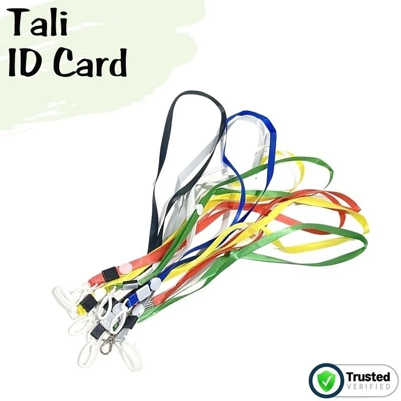 

(10 pcs) Tali Id Card Tali Lanyard Gantungan Id Card Card Holder Name Tag 10 pcs
