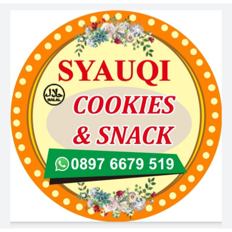 

stiker label snak/ jajanan