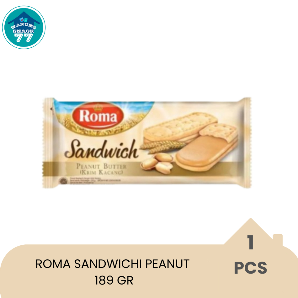 

ROMA SANDWICHI PEANUT 189 GR