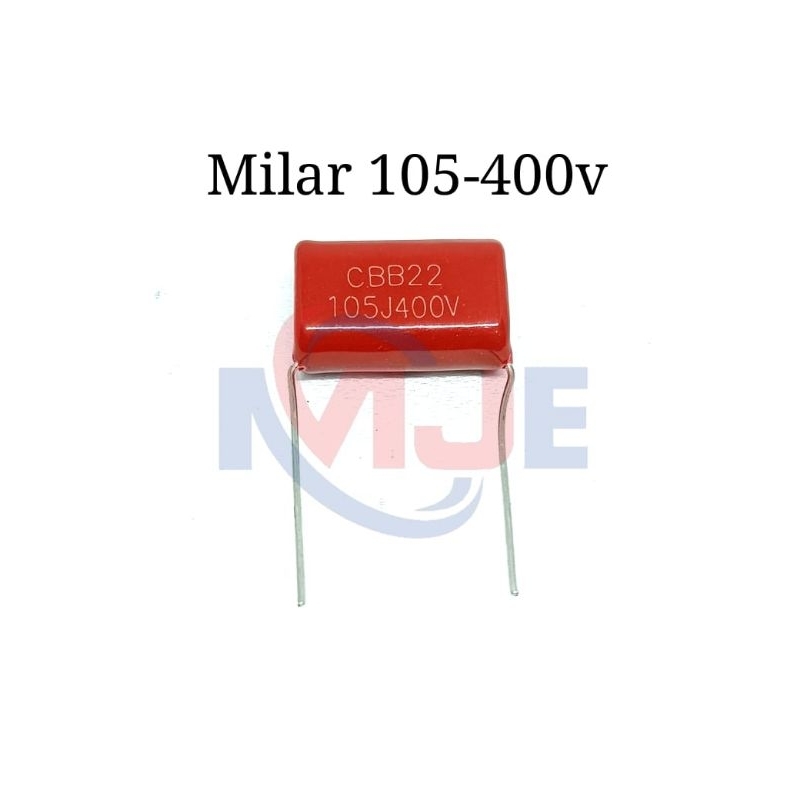 MILAR 105 - 400V KAPASITOR MILAR 100n