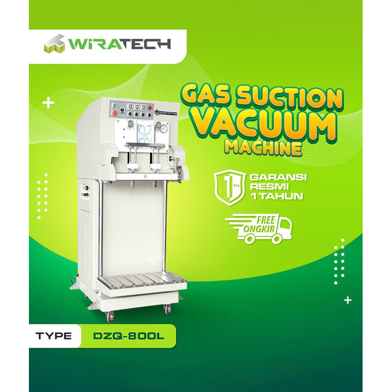 Wirapax Vacuum Gas Suction Machine DZQ-800L / Mesin Vacuum Sealer
