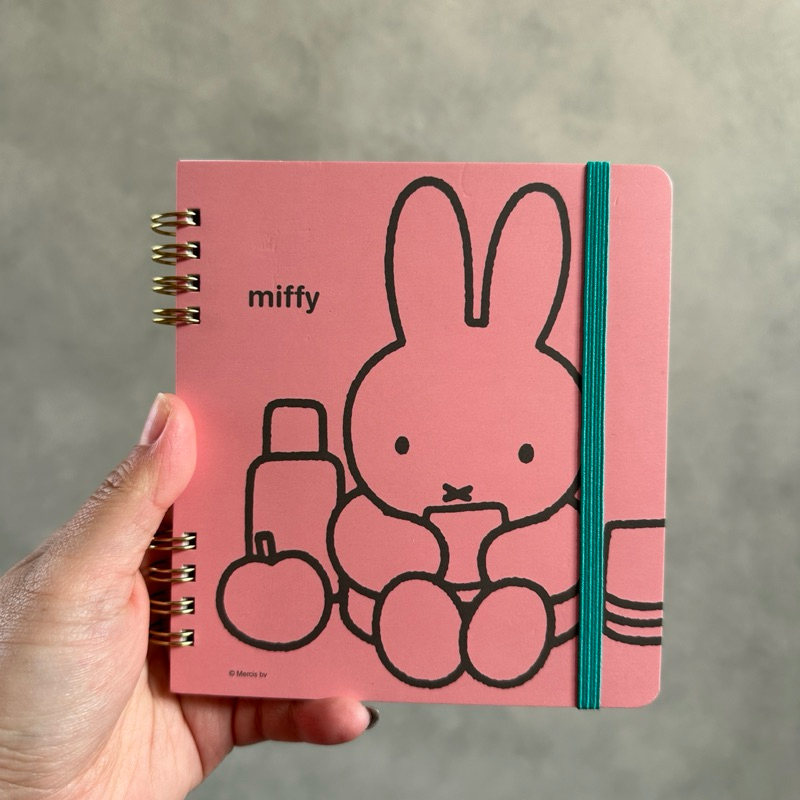 

[READY STOCK] MIFFY GRID NOTE BOOK