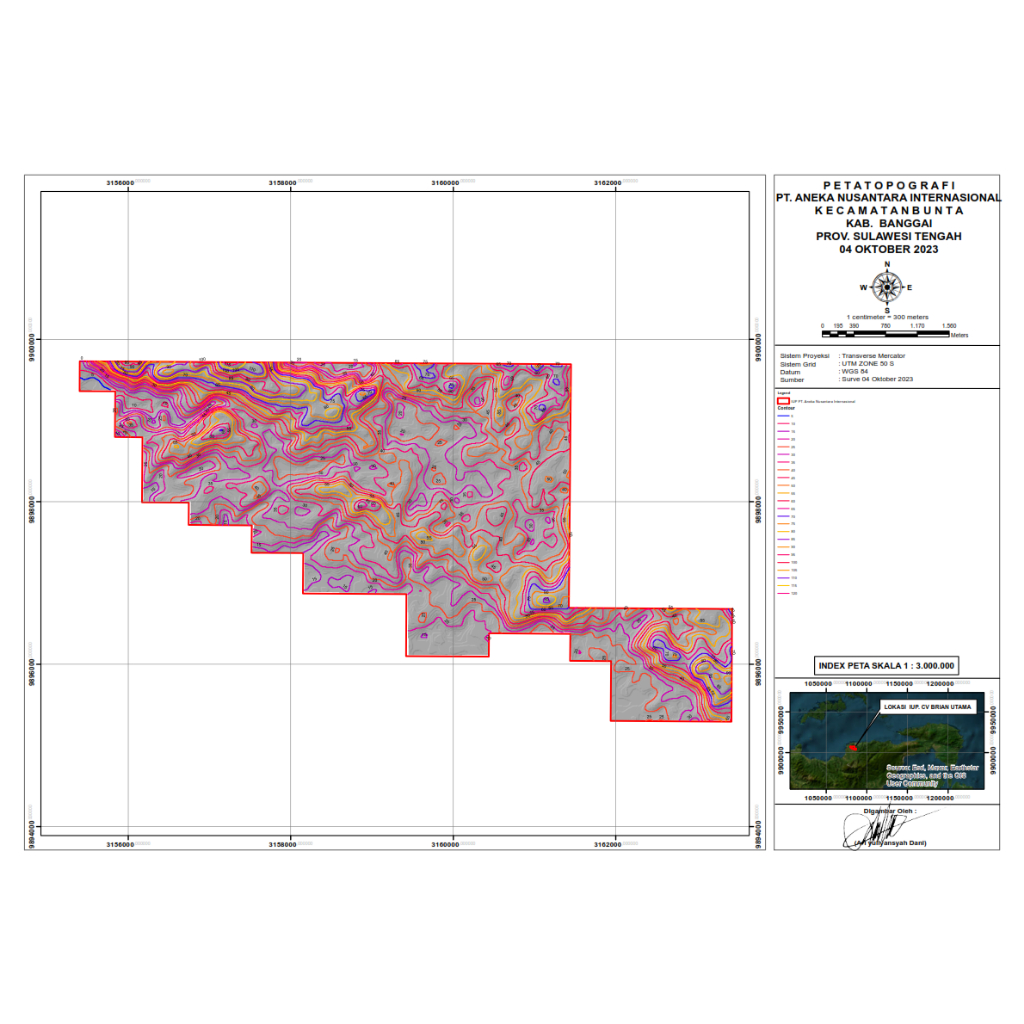 jasa pembuatan peta surve geologi paket lengkap