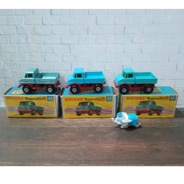 Paket Matchbox Superfast 49 Unimog Varian Warna
