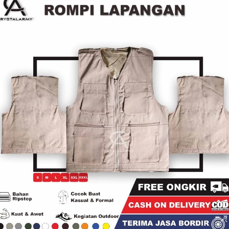 Lariz Idj8J3v Rompi TacticalRompi KingRompi Multifungsi Rompi LapanganRompi KerjaRompi CargoRompi La