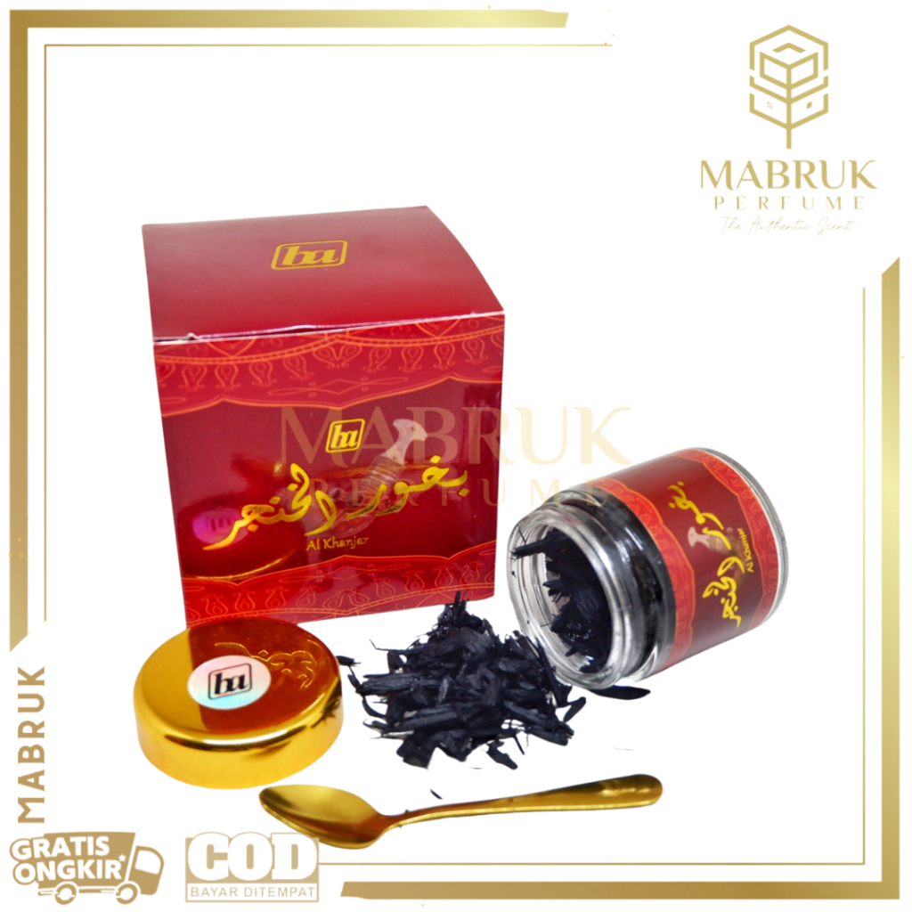 Buhur Al Khanjar Bukhur Alhanjar Dupa Arab Hanjar Pedang Merk B.A 50gr BISA COD