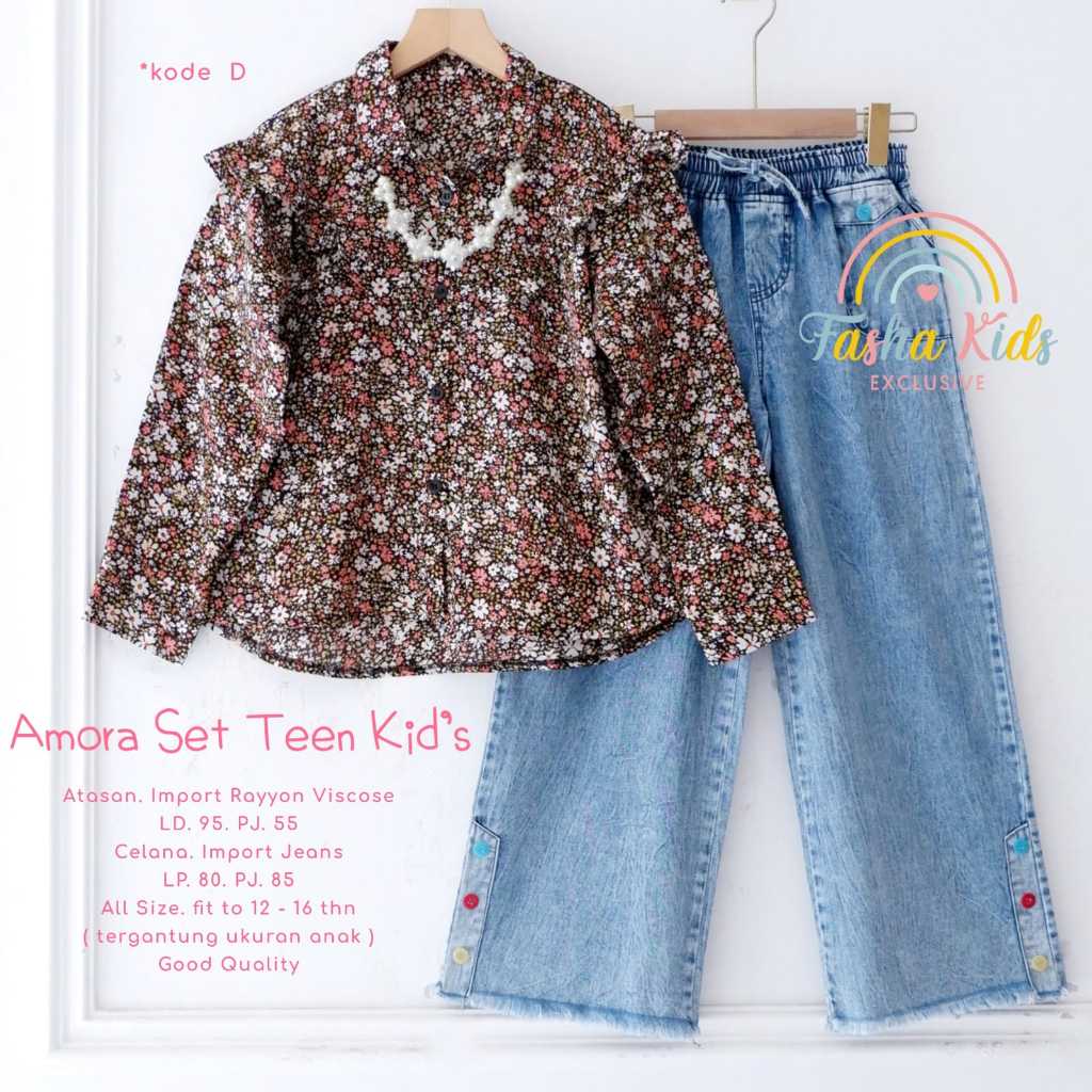 AMORA SET KIDS BY FASHA KIDS