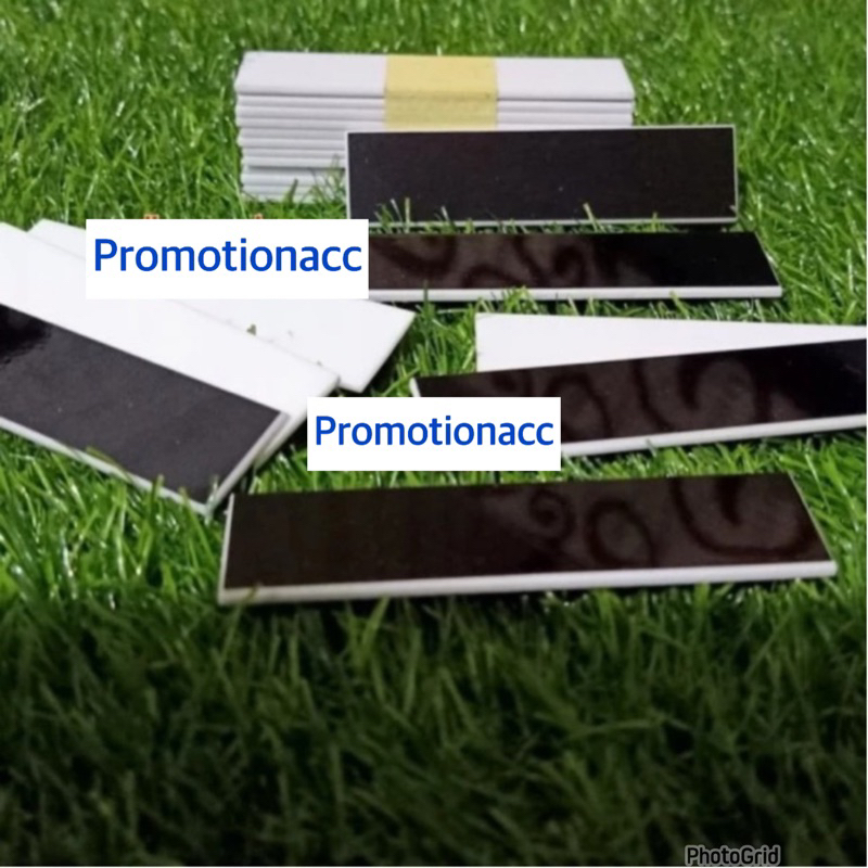 

Bahan Papan Nama Dada Name Tag Acrylic Akrilik 8cm x 2cm Polos Tebal