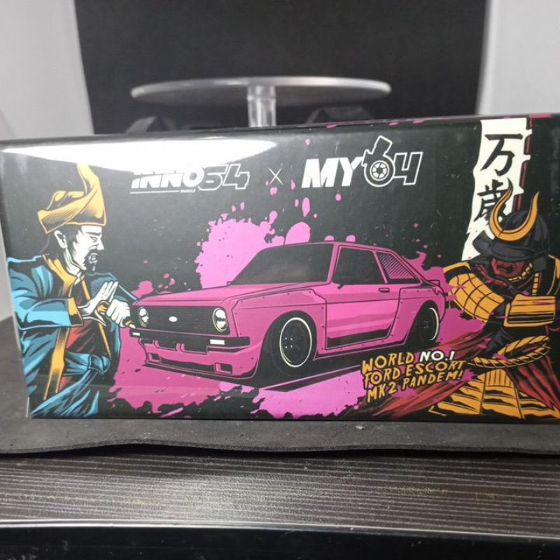 inno64 Resin Ford Escort MK2 Pandem."Emotion" Retro Havoc