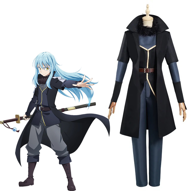 Kostum Cosplay Anime Tensura Rimuru Tempest Demon Lord