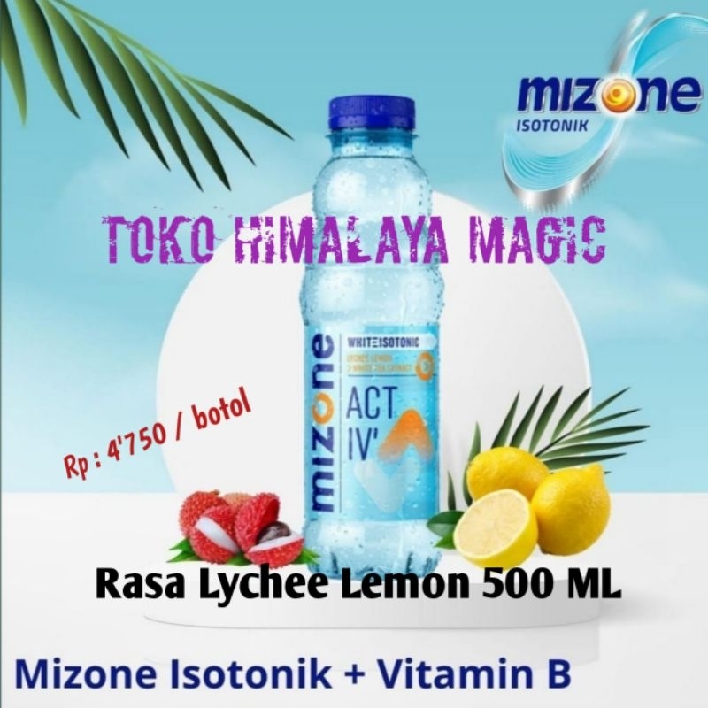 

Mizone Lychee Lemon 1 Botol 500 ML