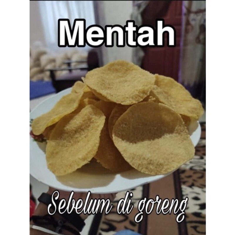 

Kerupuk Gendar Bawang/Kerupuk Nasi/Kerupuk Nasi Gendar Bawang Gurih/Puli isi 10 pcs