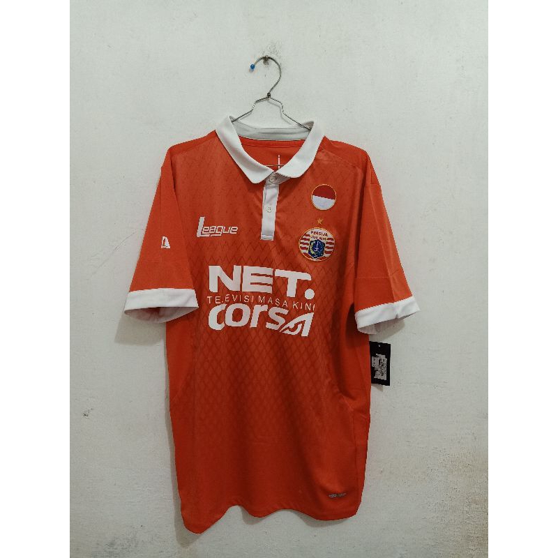 Jersey Persija Jakarta Home QNB Liga Indonesia 2015 Original League Lilipaly