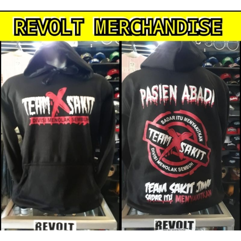 hoodie team sakit, switer team sakit, hoodie vespa, hoodie distro, jaket vespa, revolt merchandise