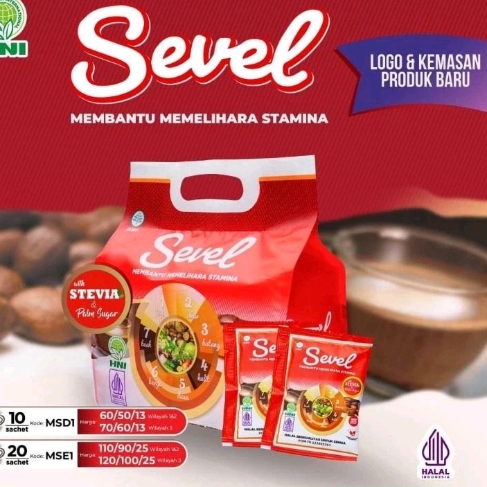 

KOPI SEVEL ( 7 ELEMEN ) HNI Hpai isi 20