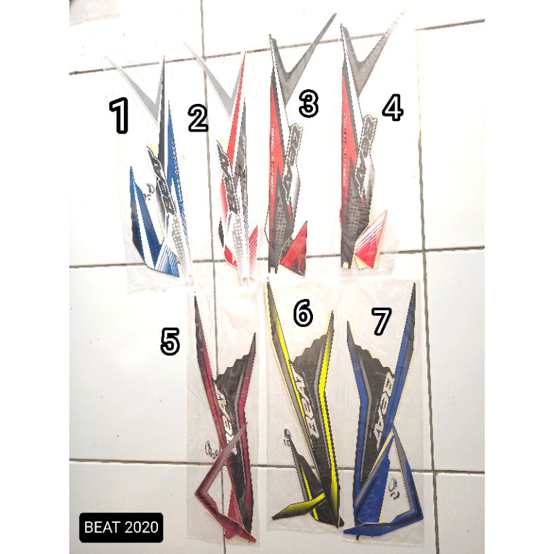 Striping motor standar BEAT fi thn.2020