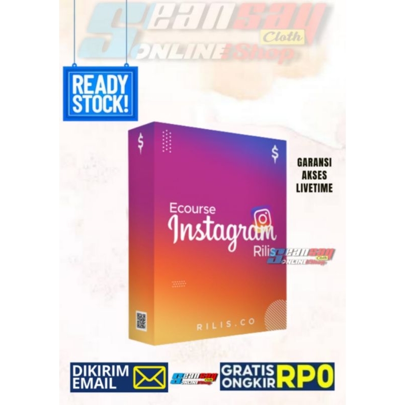 ECOURSE INSTAGRAM RILIS - Bangun IG Tepat - Materi Video Ecourse