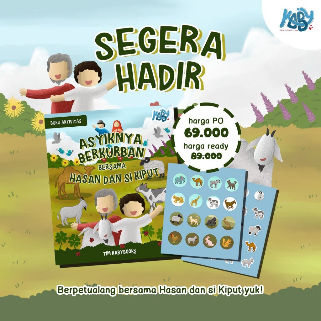 Buku Anak Asyiknya BerQurban [Buku Aktivitas Berkurban Series Anak]