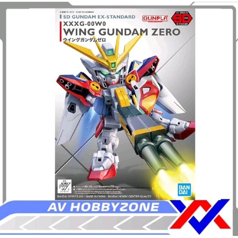 SD EX Wing Gundam Zero Bandai