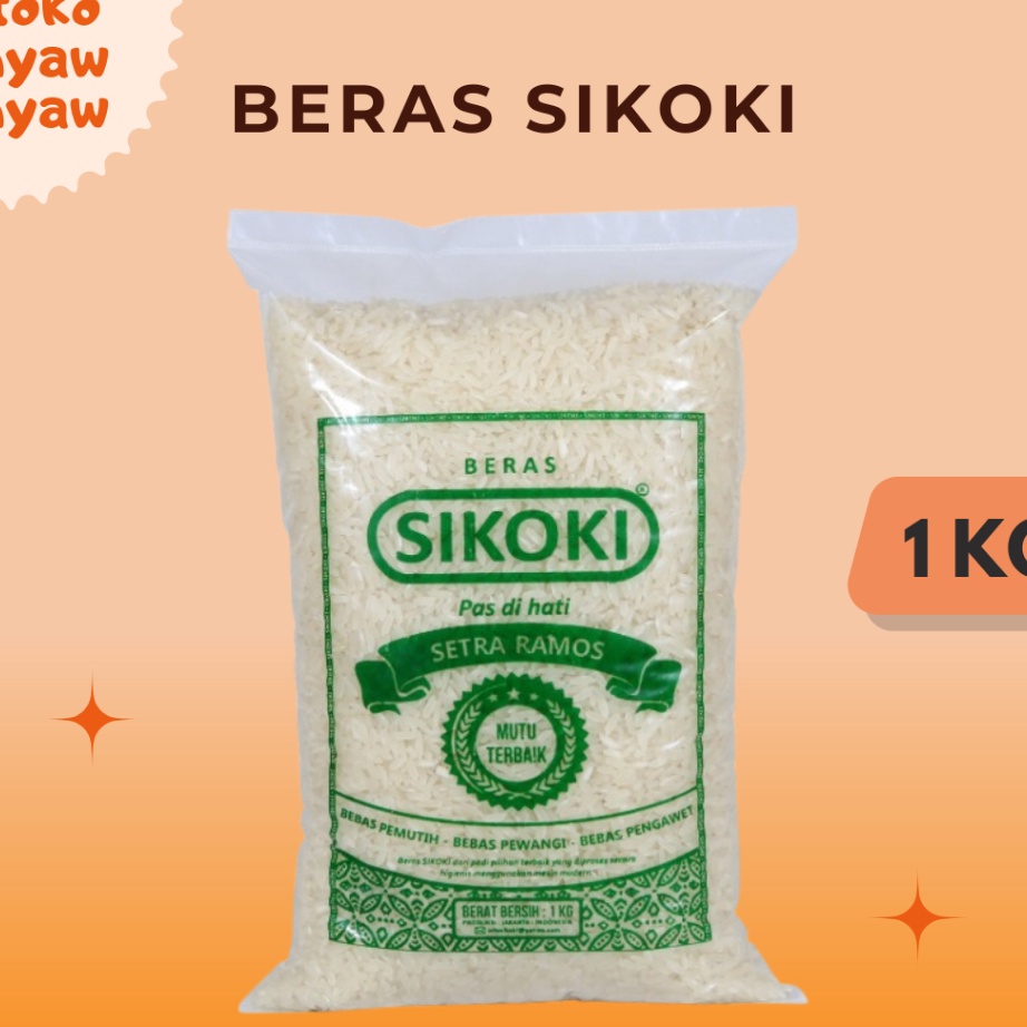 

KODE 77 Ojol Beras Sikoki 1kg Beras 1kg Beras Ramos