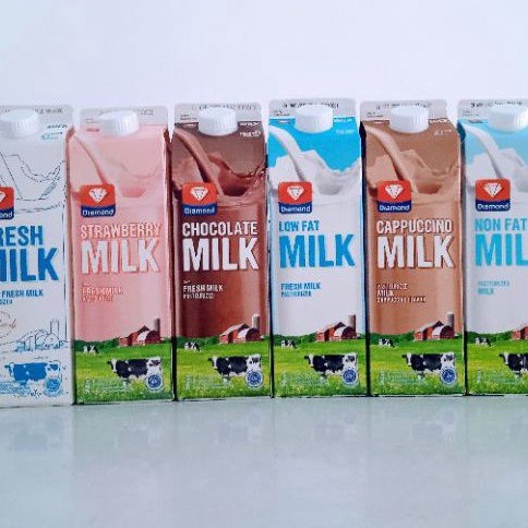 

FSASH SALE Fresh Milk Diamond 946ml 1liter Eceran