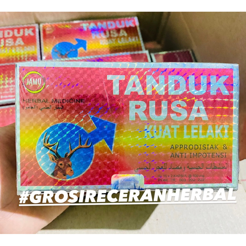 

TANDUK RUSA KAPSUL BERGARANSI ORIGINAL