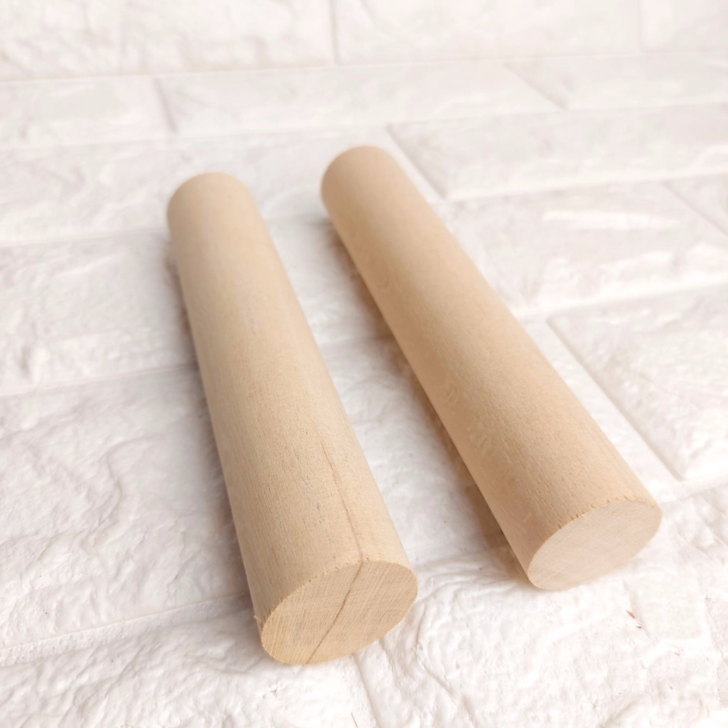 Dowel Kayu MELINJO Diameter 30 mm 10cm 20cm 25cm 30cm 50cm 60cm