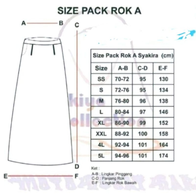 PREMIUM ROK A LINE FULL KARET ROK A LINE MODEL PAYUNG
