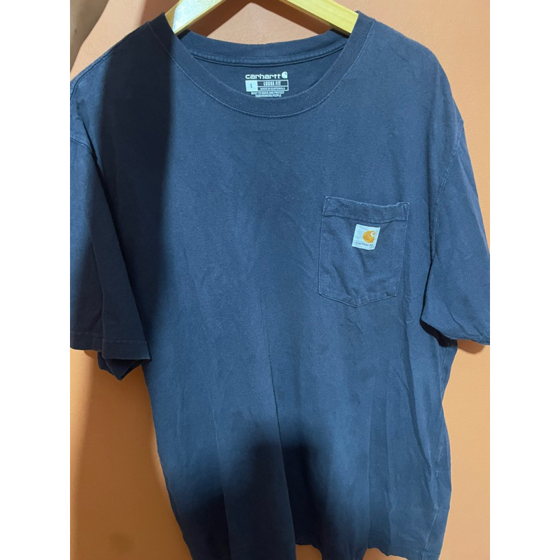 carhartt pocket tee navy