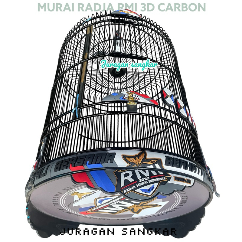 SANGKAR MURAI RADJA RMI 3D CARBON