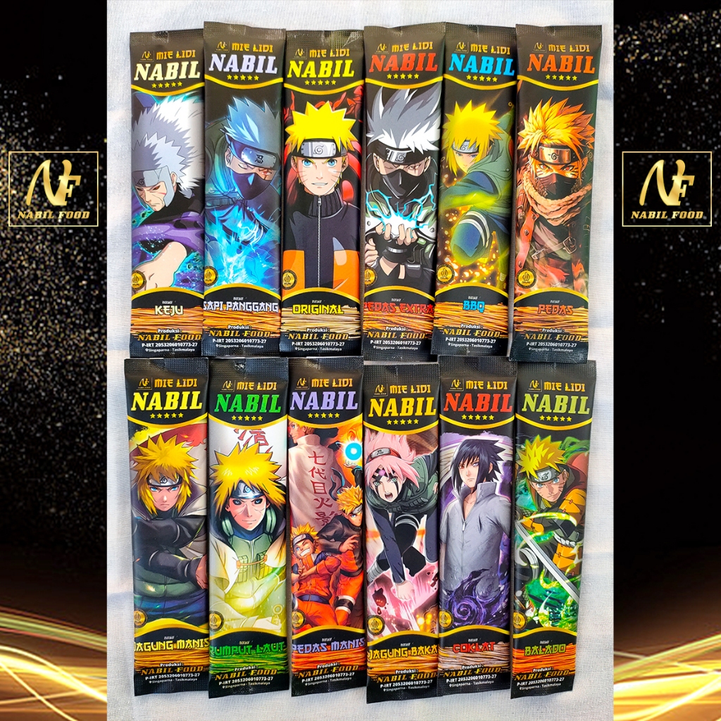 

MIE LIDI KARAKTER NABIL 1 PACK ISI 12pcs
