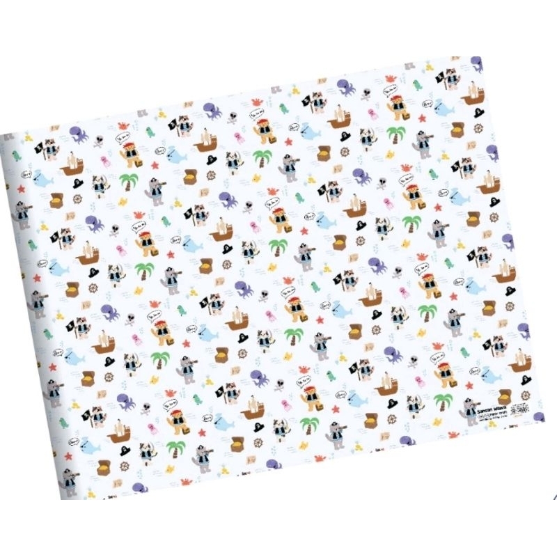 

KERTAS KADO SANSAN WAWA/SANWA KUCING BAJAK LAUT SW5976