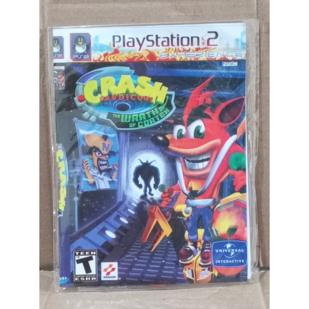 KASET PS2 KOPAB: CRASH BANDICOOT WRATH OF CORTEX