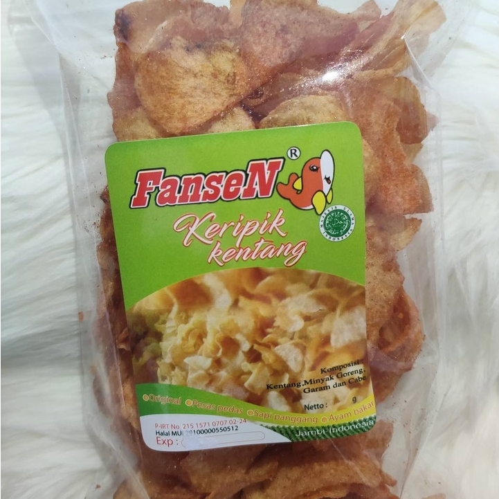 

Keripik kentang FANSEN 250 gr ORIGINAL