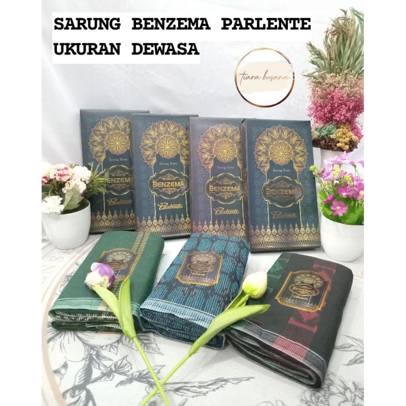 SARUNG BENZEMA DEWASA / SARUNG TENUN / SARUNG MURAH.