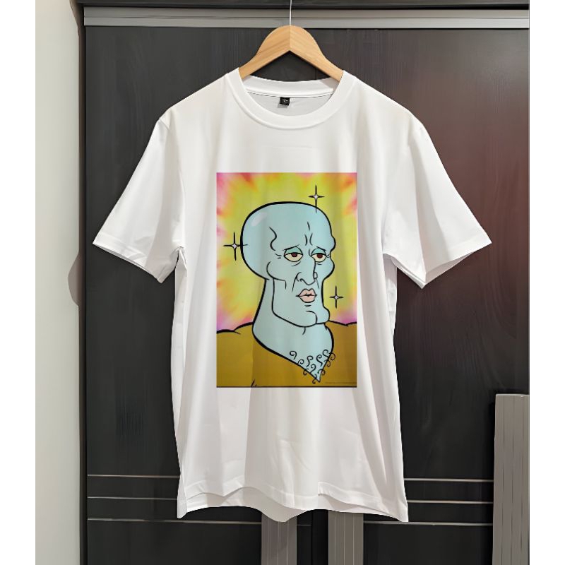 KAOS SPONGEBOB | KAOS KARTUN | SQUIDWARD TAMPAN
