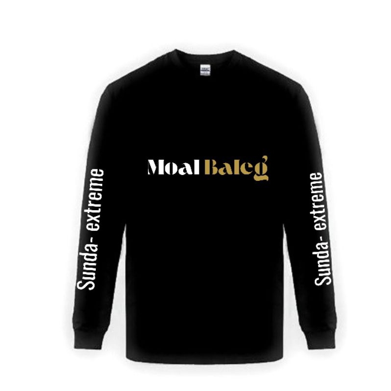 MOAL BALEG. kaos kata kata Sunda kaos distro Sunda Abang jagong tangan panjang/ pendek cewek/cowok