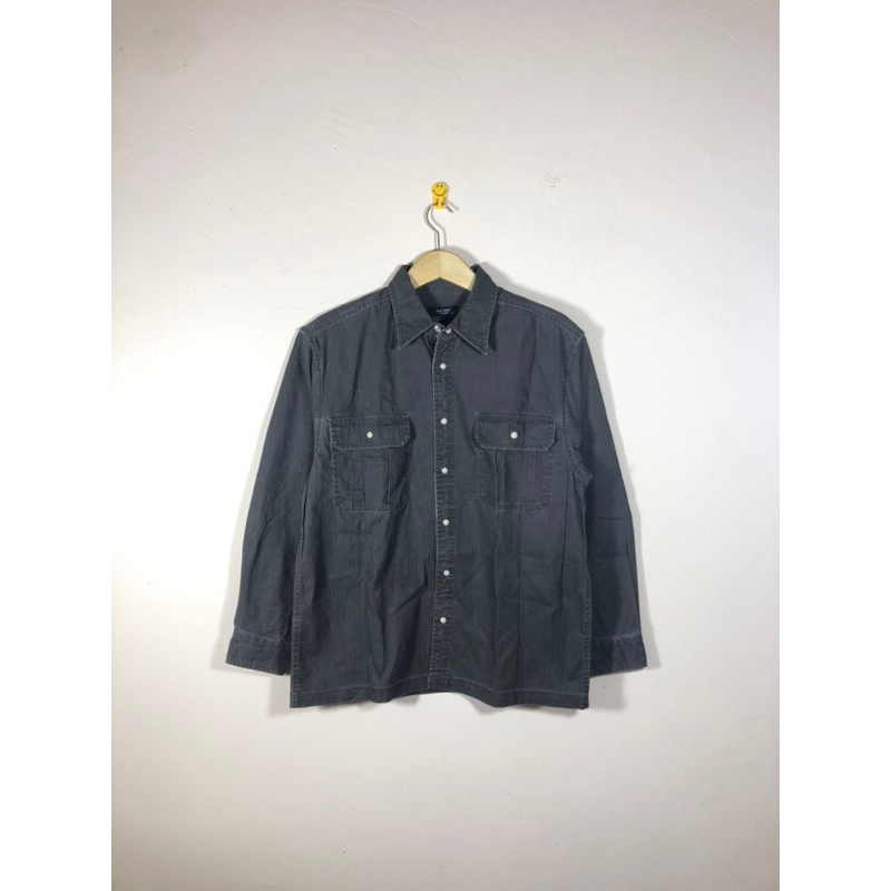 sacsny ysaacs canvas shirt