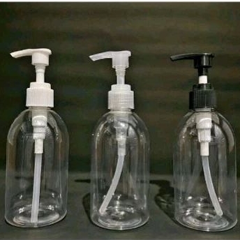BOTOL 250ml LOTION PUMP OVAL PUMP LOTION